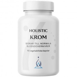 Krom 200 mcg 90 kapslar Holistic