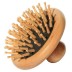 Hårborste Trä Rund 8 cm