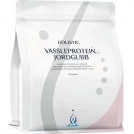 Vassleprotein Jordgubb 750 g Holistic