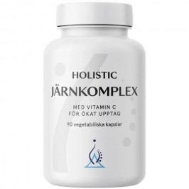 Järnkomplex 25 mg 90 kapslar Holistic