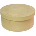 Spånask Rund med lock 16 cm