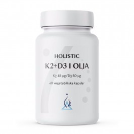 K2+D3 i olivolja 60 kapslar Holistic