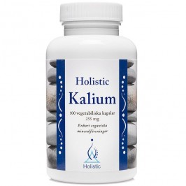 Kalium 255 mg 100 kapslar Holistic